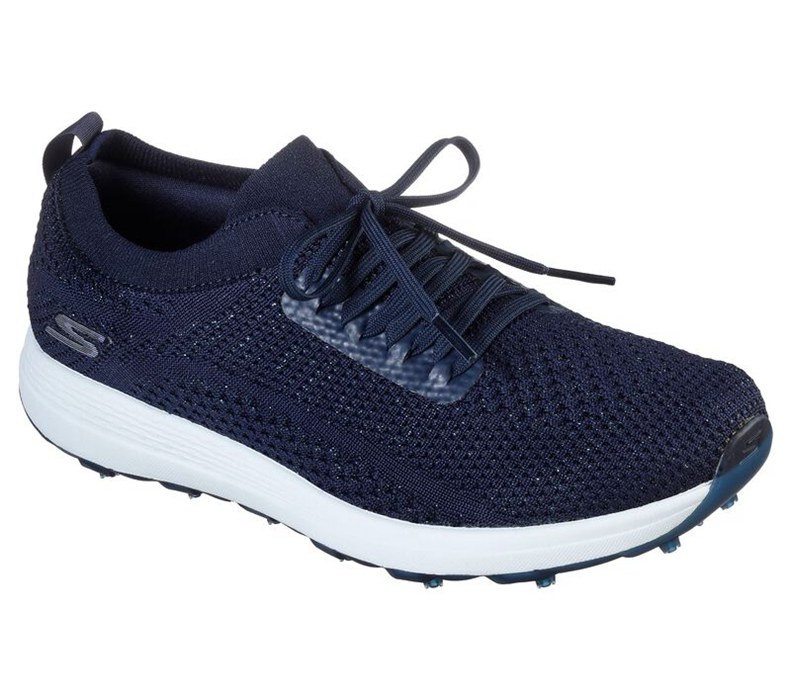 Skechers Go Max - Glitter - Womens Golf Shoes Navy/White [AU-TV5657]